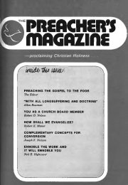 Title Page of Preacher's Magazine