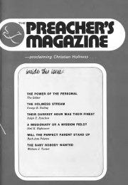 Title Page of Preacher's Magazine