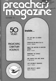 Title Page of Preacher's Magazine