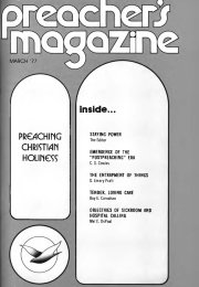 Title Page of Preacher's Magazine
