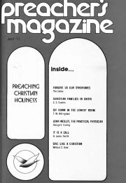 Title Page of Preacher's Magazine