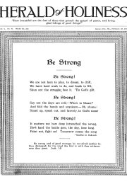 Title Page of Herald of Holiness - February 28, 1917