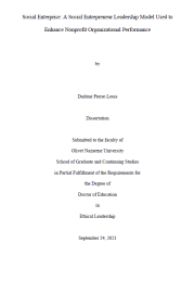 Title Page of Pierre-Louis Dissertation