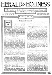 Title Page of Herald of Holiness - June 9, 1954