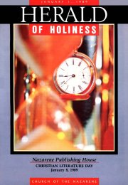 HERALD OF HOLINESS - January 1, 1989