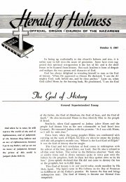 Herald of Holiness - October 9, 1957