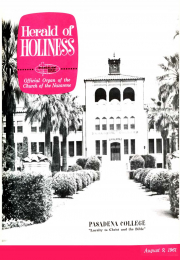 Herald of Holiness - August 9, 1961