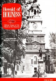 Herald of Holiness - July 4, 1962