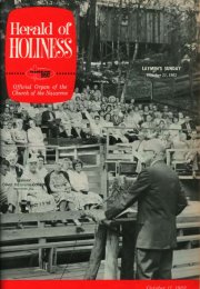 Herald of Holiness - October 17, 1962