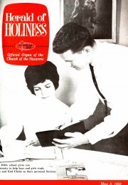 Herald of Holiness - May 8, 1963