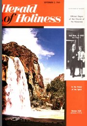 Herald of Holiness - September 2, 1964