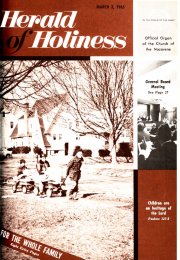 Herald of Holiness - March 3, 1965