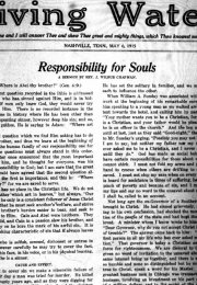 Living Water, May 6, 1915