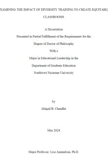 Dissertation title page