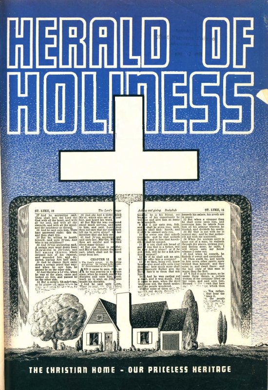 Title Page of Herald of Holiness - March 12, 1952