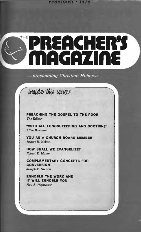 Title Page of Preacher's Magazine