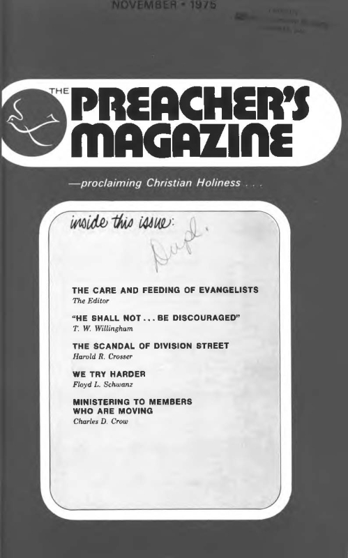 Title Page of Preacher's Magazine