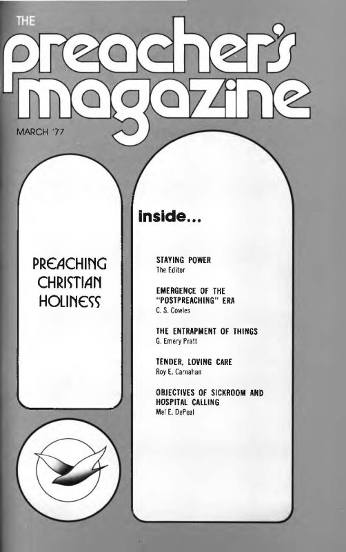 Title Page of Preacher's Magazine