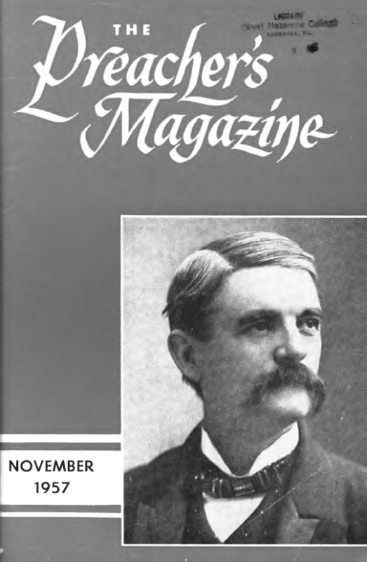 Title Page of Preacher's Magazine Photo of Sam Jones