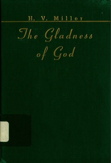 Cover Image - The Gladness of God