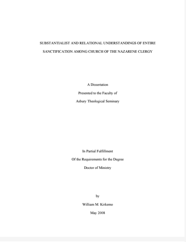 Kirkemo Dissertation