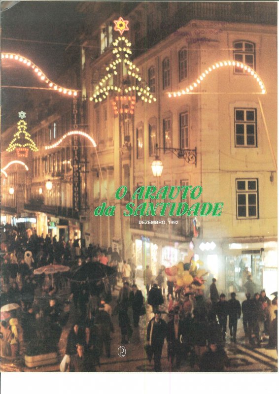 O ARAUTO DA SANTIDADE - DEZEMBRO 1992