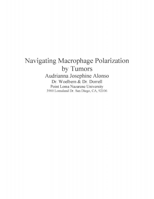 Navigating Macrophage Polarization