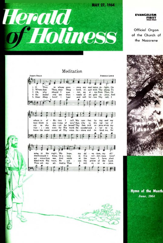 Herald of Holiness - May 27, 1964