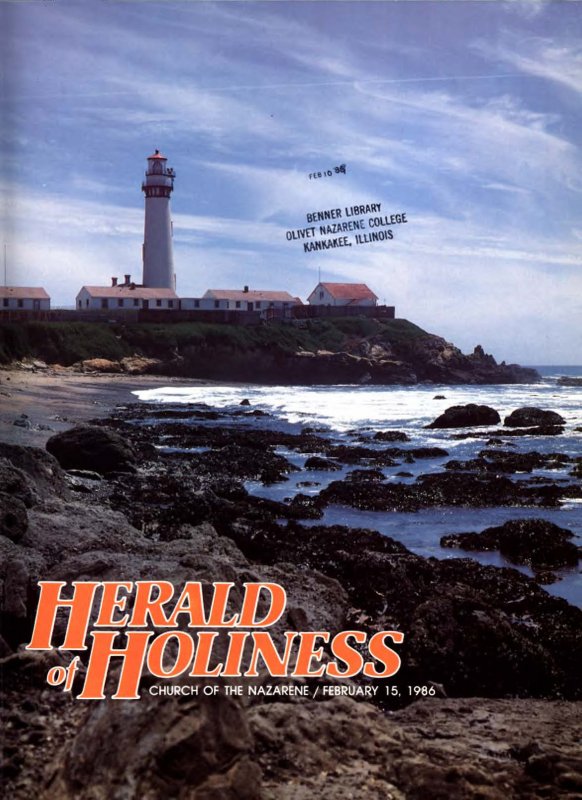 Herald of Holiness - February 15, 1986